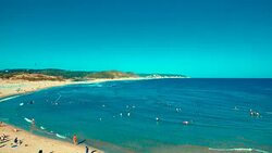 Aerial view of Ağva Stock Footage