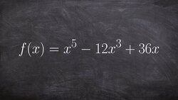 How to Find the Zeros of a Polynomial by Factoring Instructional Video