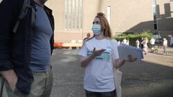 UK: NHS Coronavirus Vaccination inside the Tate Modern. News Clip