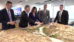 Chancellor visits Sunderland development project News Clip