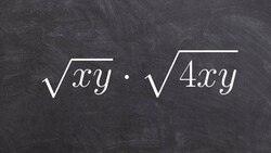Multiplying two radical expressions together then simplifying your answer Instructional Video