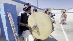 CLEAN : Mexican indigenous community celebrates Easter by performing Passion Play News Clip
