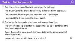 Checking understanding of the mean Instructional Video