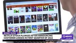 Netflix Shares Drop 25% After Service Loses 200k Subscribers News Clip