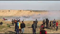 Clashes by Gaza-Israel border, injured in hospital Instructional Video