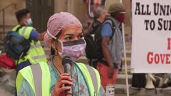 ‘Stop clapping, start paying’: NHS workers demand better wages News Clip