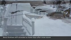 People in remote areas of N.S. still stranded days after snow stopped News Clip