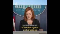 White House condemns Border Patrol use of whips on Haitian migrants News Clip