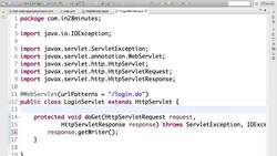 Spring Framework Master Class - Java Spring the Modern Way - Step 02-Creating LoginServlet From Scratch Again and Your First View Instructional Video