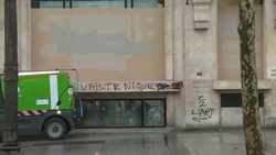 CLEAN : Paris cleans up the Champs-Elysees after yellow vest violence News Clip