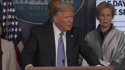 VOICED : Trump: pandemia sin control, posible recesión y es "innecesario" posponer primarias News Clip