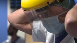 CLEAN : Coronavirus: Belgian hospital converts snorkelling masks into emergency ventilators News Clip