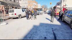 DEP: Asbestos contractors clean debris from massive Williamsburg fire News Clip