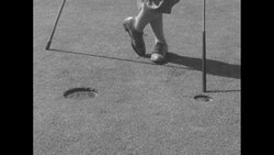 Gene Sarazen explains advantages of the 8-inch golf hole News Clip