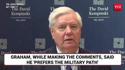 Trump's Mideast Warpath? U.S. Senator Hints At Iran Strike In Shocking Reveal | Watch News Clip