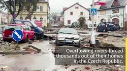Buildings destroyed, roads washed out as major floods hit parts of Europe News Clip