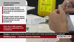 Ontario suspending some students who aren't fully vaccinated News Clip