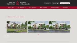 New homes for dozens of homeless veterans News Clip