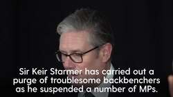 Starmer suspends rebellious MPs News Clip