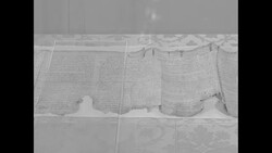 People viewing Dead Sea Scrolls in Library of Congress in Washington, DC News Clip