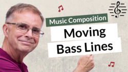 Creating a Moving Bass Line - Music Composition Instructional Video