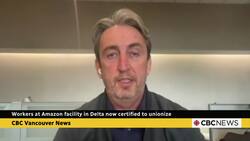 B.C. Labour Board certifies union at Amazon facility in Delta News Clip
