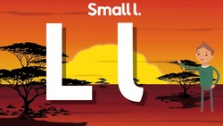 Phonics - sound of L. ESL Video for teachers, beginners, kindergarten students Instructional Video