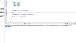 Core Java Programming Course- Data - Time Formatter Instructional Video