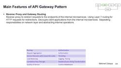 Design Microservices Architecture with Patterns and Principles - Main Features of API Gateway Pattern Instructional Video