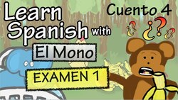 Learn Spanish with "El Mono" - Story 4 - Quiz 1 Instructional Video