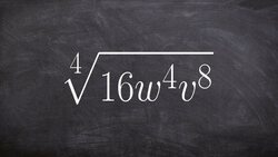 Simplifying radicals simplify a 4th root radical expression Instructional Video