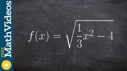 Determine Which Functions are Even and Which are Odd Instructional Video