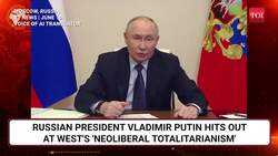 Putin Roars At West As Revenge Strikes Burn Ukraine | 'You Can't Influence Russians' | Watch News Clip