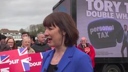 Shadow chancellor Rachel Reeves visits Blackpool News Clip