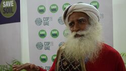 Soil campaigner Sadhguru urges leaders to take microbial and soil health seriously as 'foundation of all life' News Clip