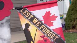 Sask. woman's Remembrance Day display a homemade tribute to Canadian veterans News Clip