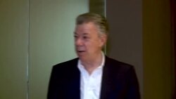 CLEAN : Colombia ex-president Santos talks about five years of peace pact News Clip