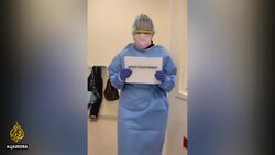 Coronavirus: Medical staff call on public to stay home News Clip