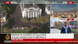 Belgian MP joins solidarity protest for Palestinians: ‘We need to sanction to end this occupation’ News Clip