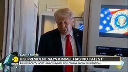 Trump suggests revoking TV network licenses, US divided on free speech News Clip