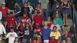 Prayer before Donald Trump's campaign launch News Clip