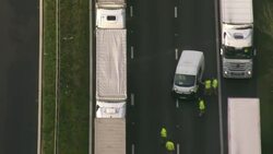 Aerials M20 COVID-19 Testing News Clip