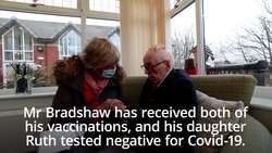 WW2 veteran reunited with daughter after nearly a year News Clip