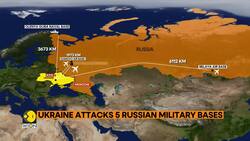 Russia-Ukraine war | Operation Spiderweb: Ukrainian drones swarmed Russian bases News Clip