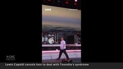 Singer Lewis Capaldi cancels tour to adjust to Tourette's News Clip