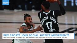 Professional Sports More Open About Social Justice Messaging News Clip