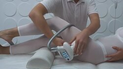 Beautiful girl in massage salon Stock Footage