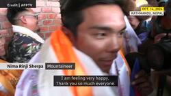 Nepalese teen celebrates after climbing world's tallest peaks Instructional Video