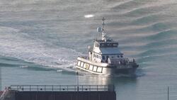 Suspected migrants seen arriving in the Port of Dover News Clip