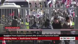 South Korean President arrested News Clip